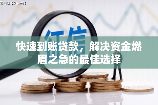 公安快速到账贷款，解决资金燃眉之急的最佳选择
