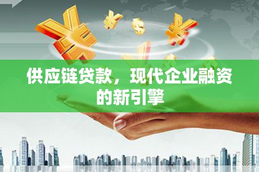 公安供应链贷款，现代企业融资的新引擎