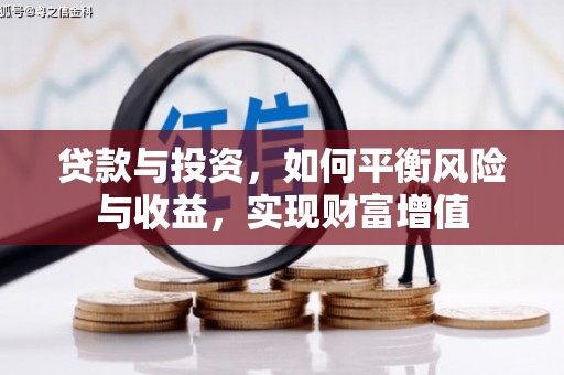 公安贷款与投资，如何平衡风险与收益，实现财富增值