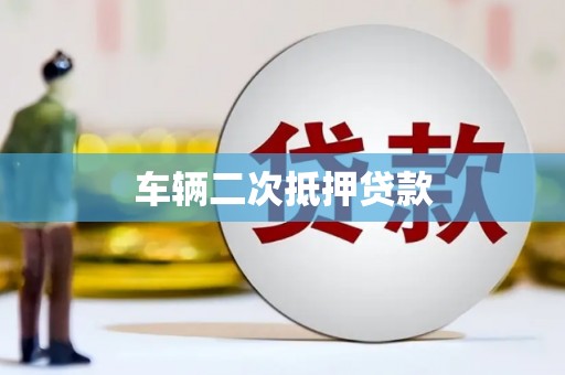 公安车辆二次抵押贷款
