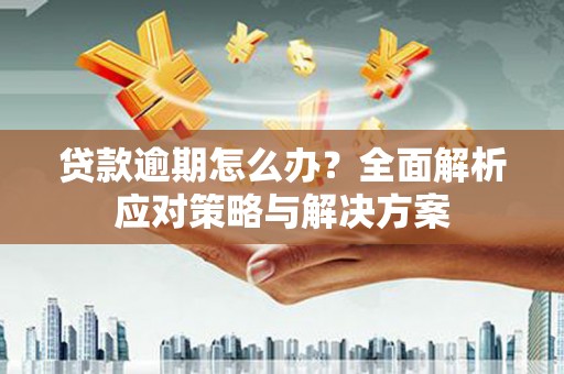 公安贷款逾期怎么办？全面解析应对策略与解决方案