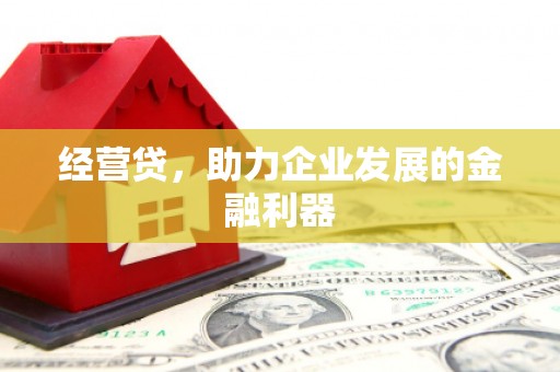 公安经营贷，助力企业发展的金融利器