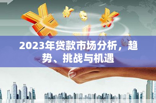 公安2023年贷款市场分析，趋势、挑战与机遇