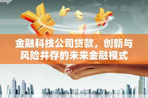公安金融科技公司贷款，创新与风险并存的未来金融模式