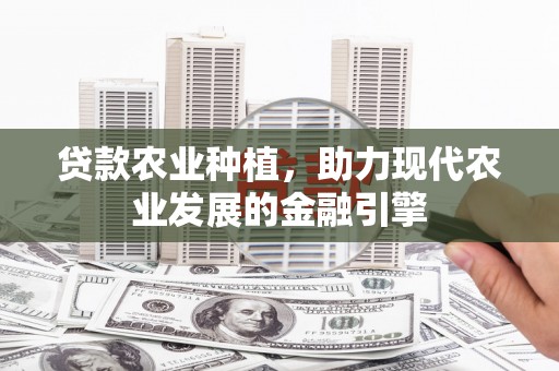 公安贷款农业种植，助力现代农业发展的金融引擎