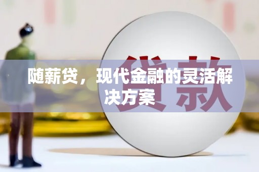 公安随薪贷，现代金融的灵活解决方案