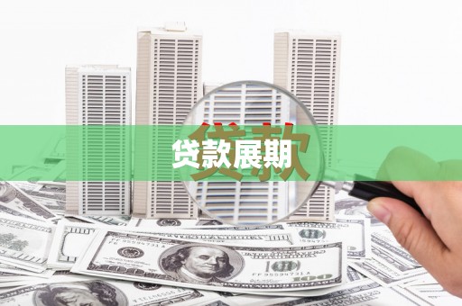 公安贷款展期