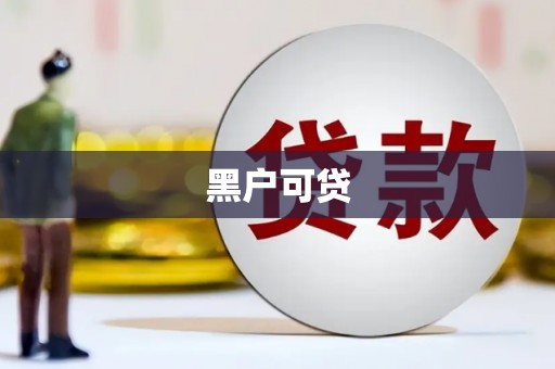 公安黑户可贷