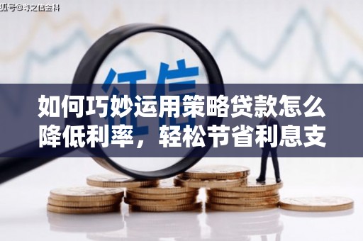 公安如何巧妙运用策略贷款怎么降低利率，轻松节省利息支出