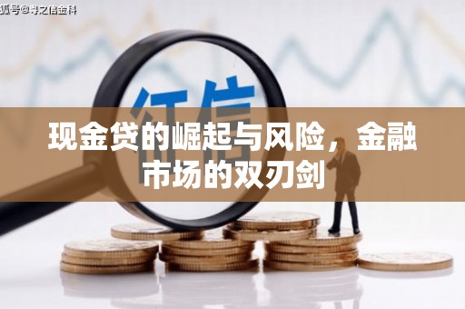 公安现金贷的崛起与风险，金融市场的双刃剑