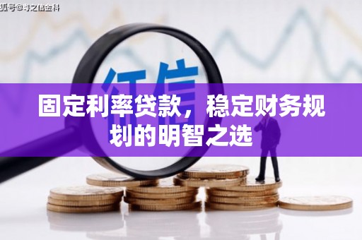 公安固定利率贷款，稳定财务规划的明智之选