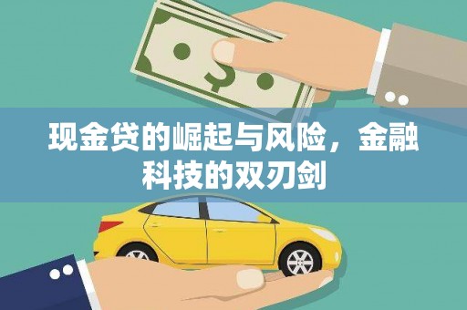 公安现金贷的崛起与风险，金融科技的双刃剑