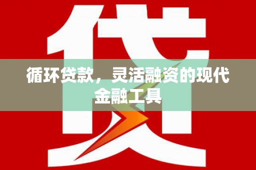 公安循环贷款，灵活融资的现代金融工具