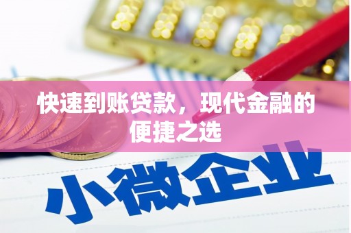 公安快速到账贷款，现代金融的便捷之选