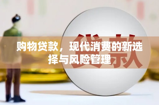 公安购物贷款，现代消费的新选择与风险管理