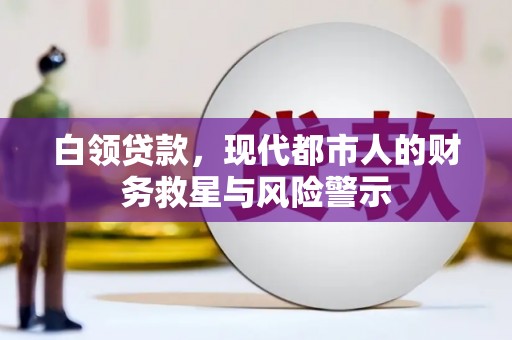 公安白领贷款，现代都市人的财务救星与风险警示
