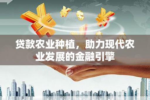 公安贷款农业种植，助力现代农业发展的金融引擎