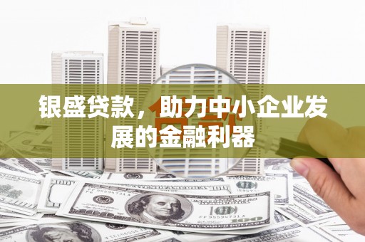 公安银盛贷款，助力中小企业发展的金融利器