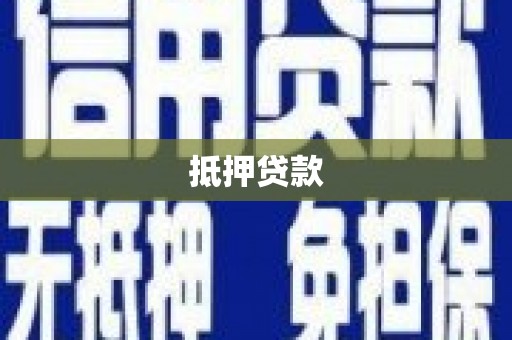 公安抵押贷款
