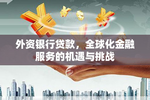 公安外资银行贷款，全球化金融服务的机遇与挑战