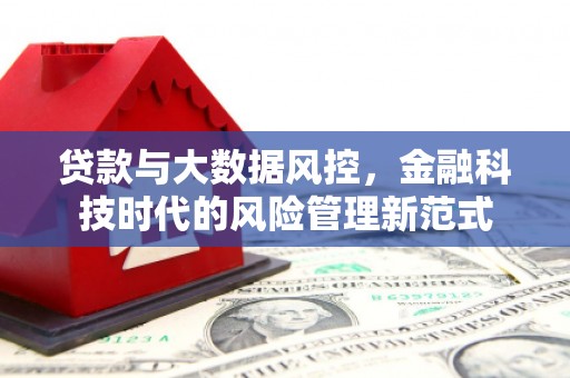 公安贷款与大数据风控，金融科技时代的风险管理新范式