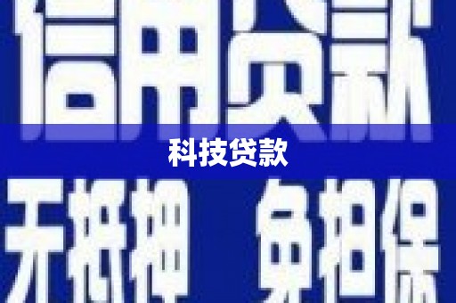公安科技贷款