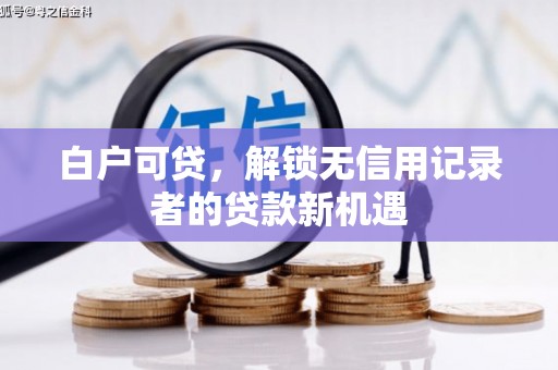 公安白户可贷，解锁无信用记录者的贷款新机遇