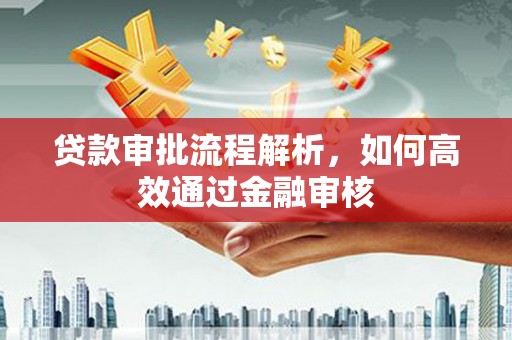公安贷款审批流程解析，如何高效通过金融审核