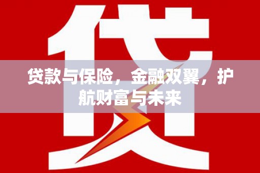 公安贷款与保险，金融双翼，护航财富与未来
