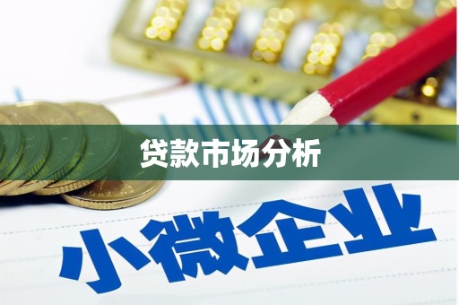 公安贷款市场分析