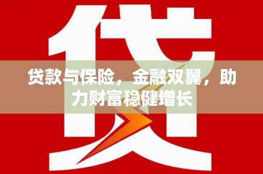 公安贷款与保险，金融双翼，助力财富稳健增长