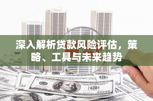 公安深入解析贷款风险评估，策略、工具与未来趋势