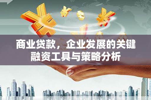 公安商业贷款，企业发展的关键融资工具与策略分析