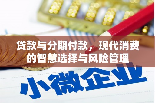公安贷款与分期付款，现代消费的智慧选择与风险管理