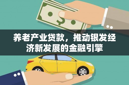 公安养老产业贷款，推动银发经济新发展的金融引擎
