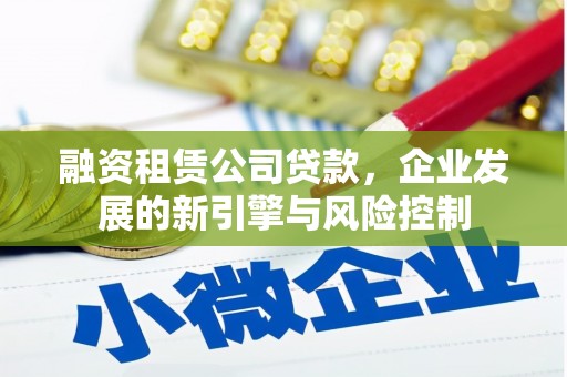 公安融资租赁公司贷款，企业发展的新引擎与风险控制