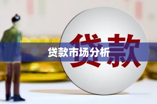 公安贷款市场分析