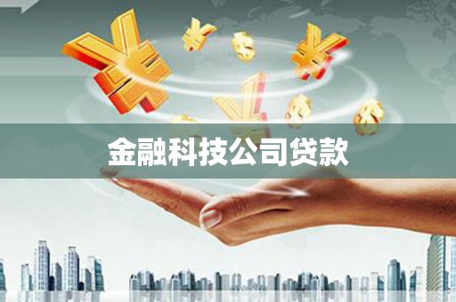 公安金融科技公司贷款