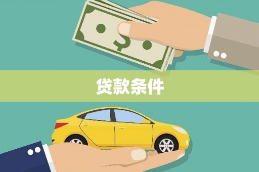 公安贷款条件