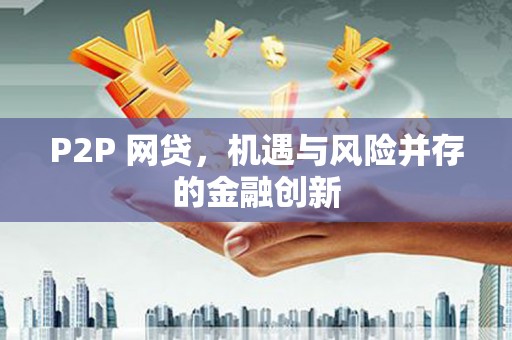 公安P2P 网贷，机遇与风险并存的金融创新