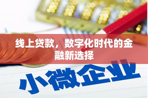 公安线上贷款，数字化时代的金融新选择