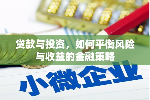 公安贷款与投资，如何平衡风险与收益的金融策略