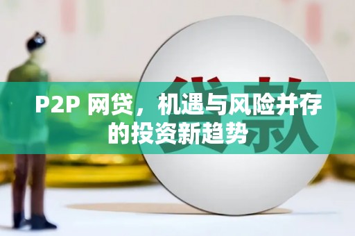 公安P2P 网贷，机遇与风险并存的投资新趋势
