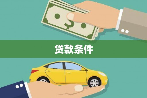 公安贷款条件