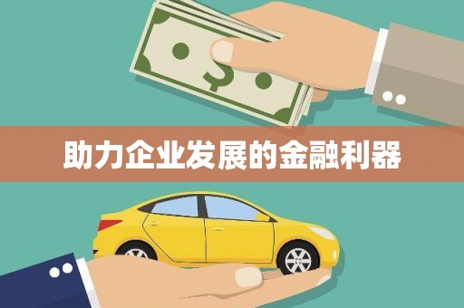 公安助力企业发展的金融利器