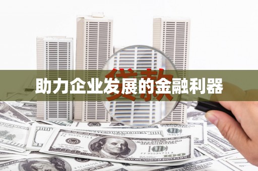 公安助力企业发展的金融利器