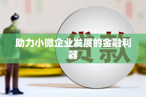 公安助力小微企业发展的金融利器