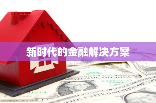 公安新时代的金融解决方案